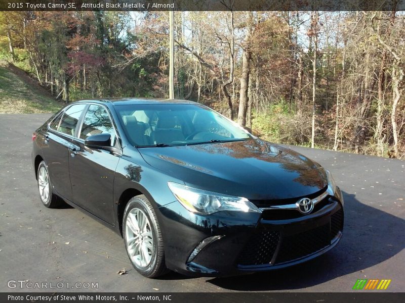 Attitude Black Metallic / Almond 2015 Toyota Camry SE