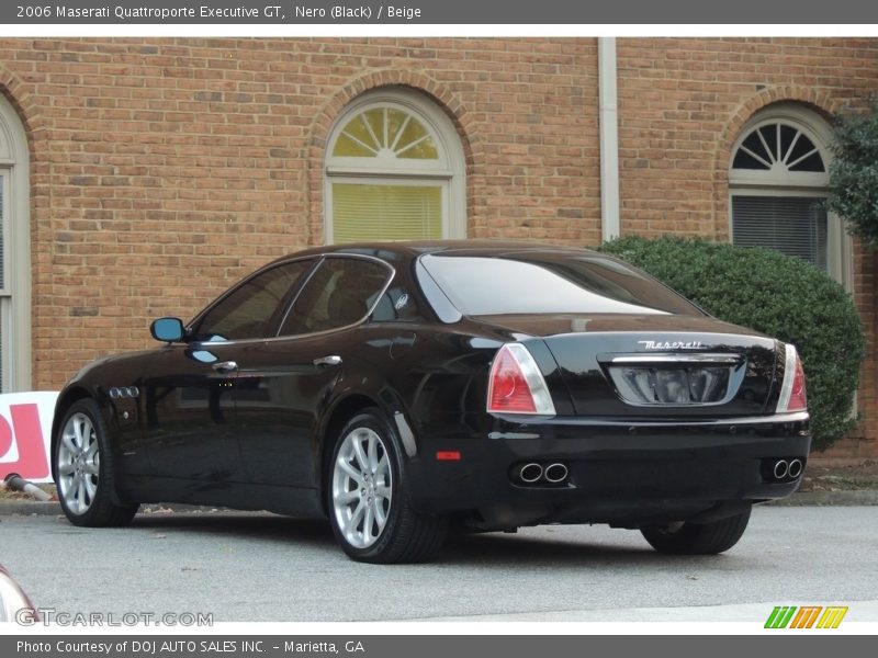 Nero (Black) / Beige 2006 Maserati Quattroporte Executive GT