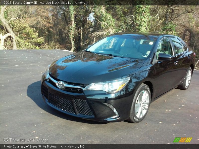 Attitude Black Metallic / Almond 2015 Toyota Camry SE