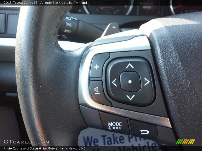 Attitude Black Metallic / Almond 2015 Toyota Camry SE