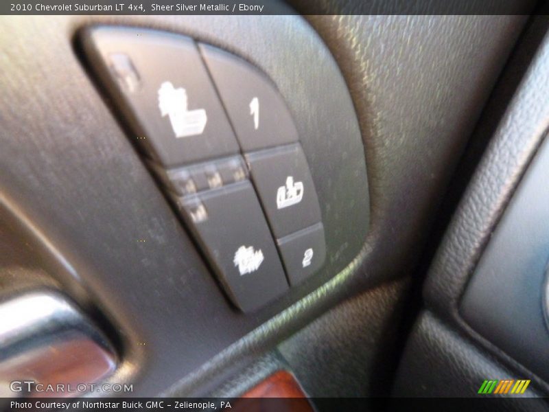 Sheer Silver Metallic / Ebony 2010 Chevrolet Suburban LT 4x4