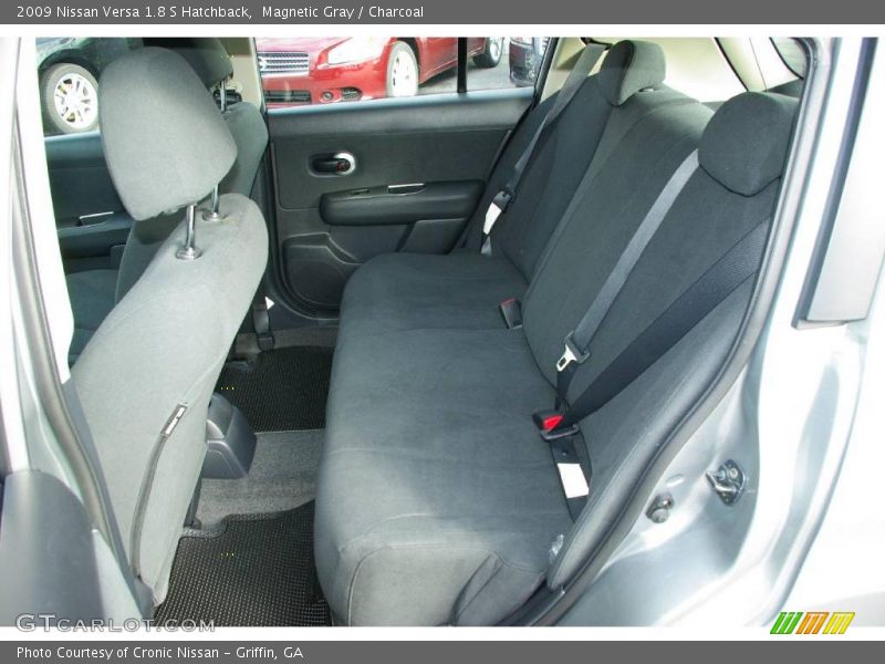 Magnetic Gray / Charcoal 2009 Nissan Versa 1.8 S Hatchback