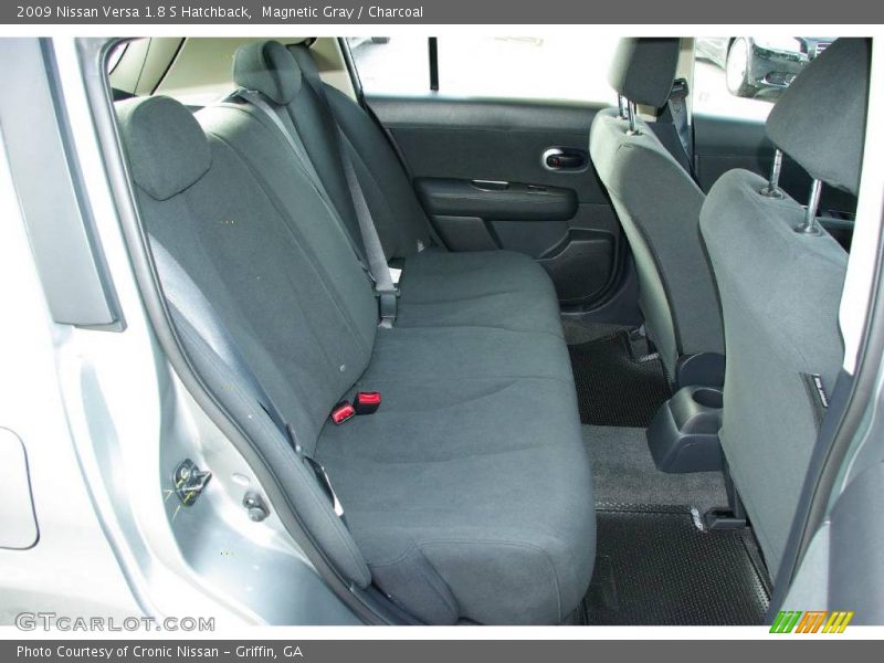 Magnetic Gray / Charcoal 2009 Nissan Versa 1.8 S Hatchback