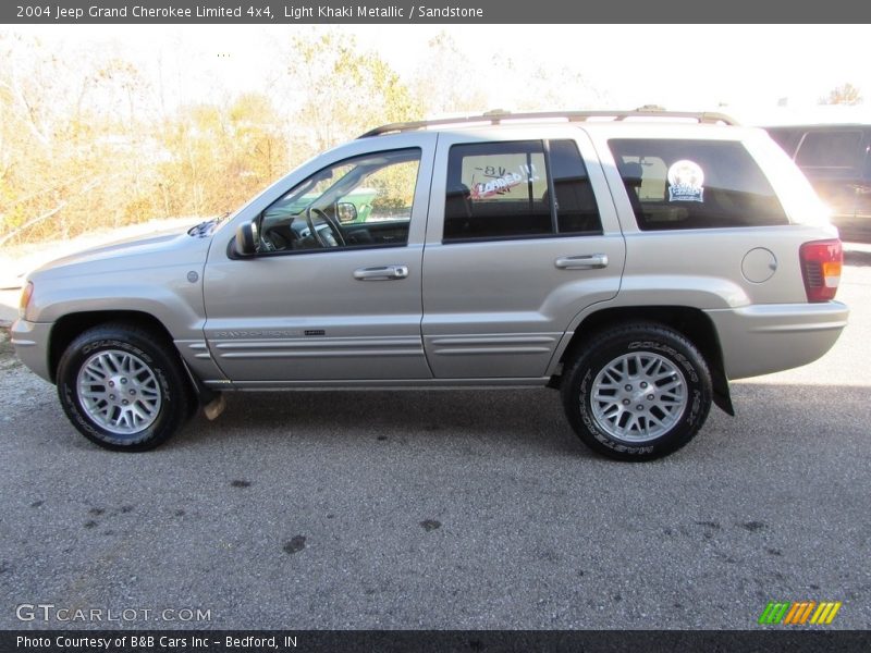 Light Khaki Metallic / Sandstone 2004 Jeep Grand Cherokee Limited 4x4