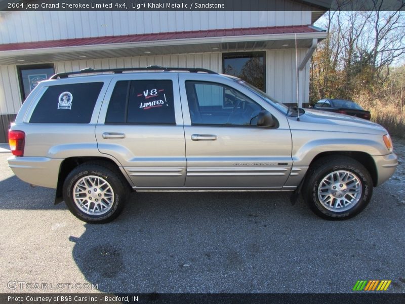 Light Khaki Metallic / Sandstone 2004 Jeep Grand Cherokee Limited 4x4