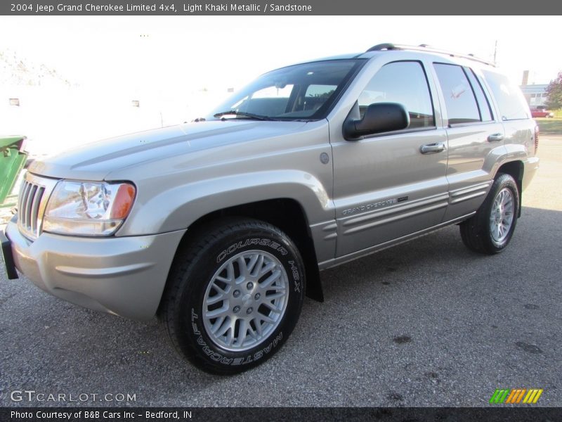 Light Khaki Metallic / Sandstone 2004 Jeep Grand Cherokee Limited 4x4