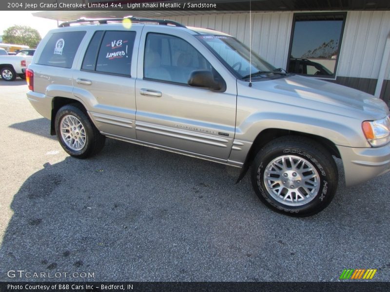 Light Khaki Metallic / Sandstone 2004 Jeep Grand Cherokee Limited 4x4