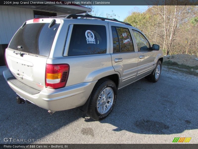 Light Khaki Metallic / Sandstone 2004 Jeep Grand Cherokee Limited 4x4