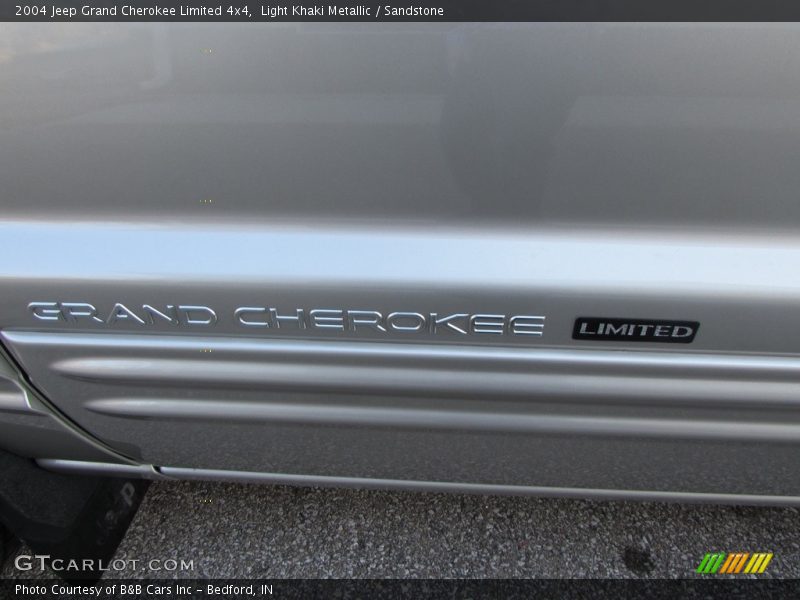 Light Khaki Metallic / Sandstone 2004 Jeep Grand Cherokee Limited 4x4