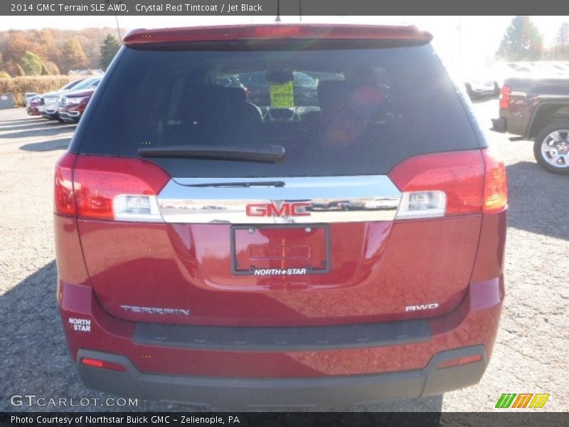 Crystal Red Tintcoat / Jet Black 2014 GMC Terrain SLE AWD