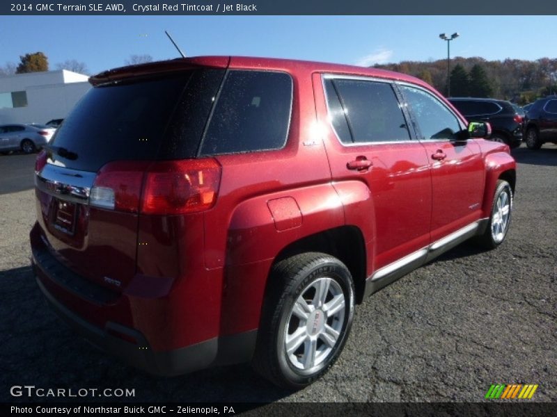 Crystal Red Tintcoat / Jet Black 2014 GMC Terrain SLE AWD