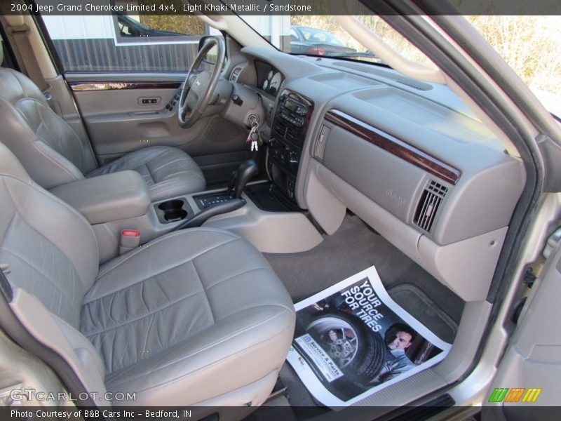 Light Khaki Metallic / Sandstone 2004 Jeep Grand Cherokee Limited 4x4