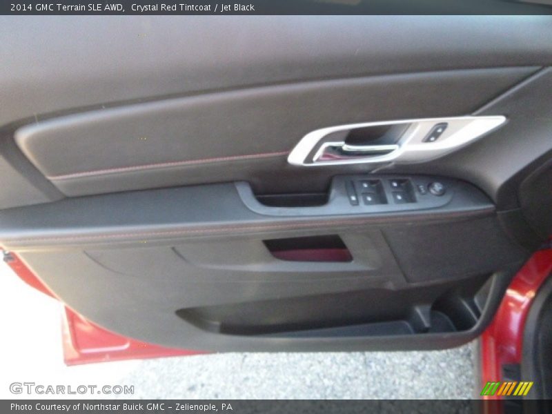 Crystal Red Tintcoat / Jet Black 2014 GMC Terrain SLE AWD