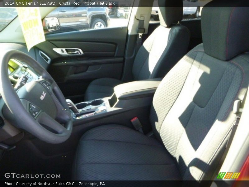 Crystal Red Tintcoat / Jet Black 2014 GMC Terrain SLE AWD