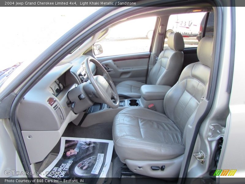 Light Khaki Metallic / Sandstone 2004 Jeep Grand Cherokee Limited 4x4