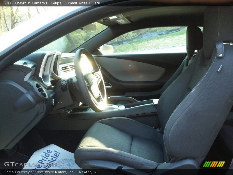Summit White / Black 2013 Chevrolet Camaro LS Coupe
