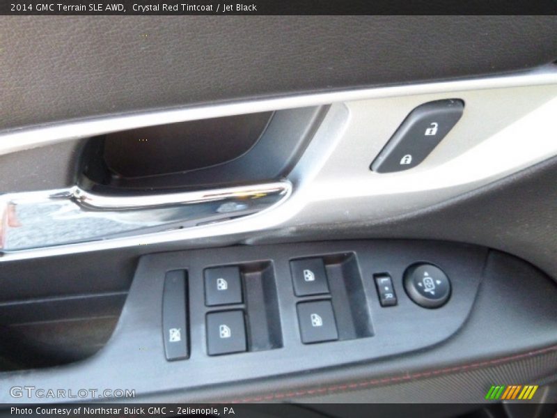 Crystal Red Tintcoat / Jet Black 2014 GMC Terrain SLE AWD