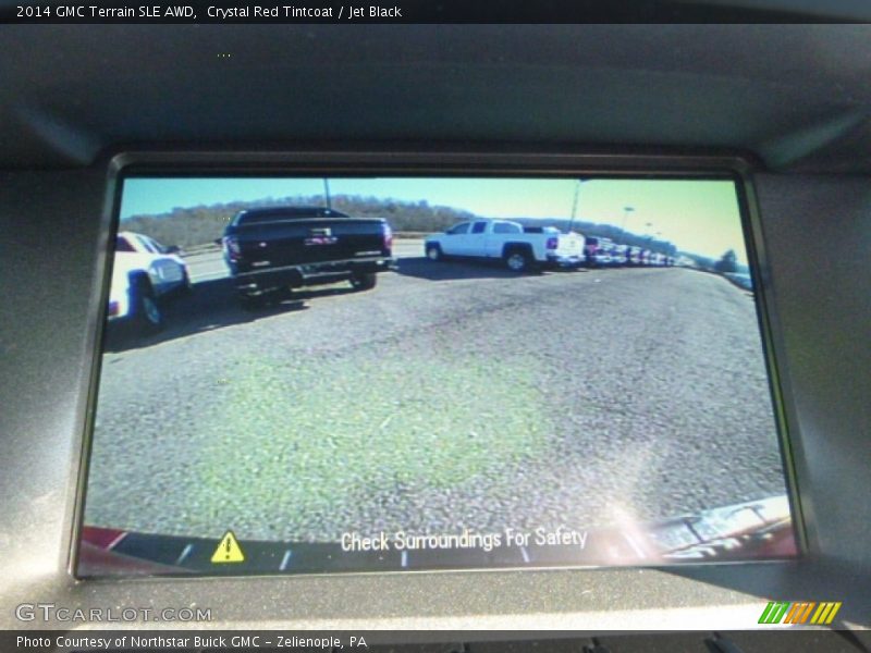 Crystal Red Tintcoat / Jet Black 2014 GMC Terrain SLE AWD
