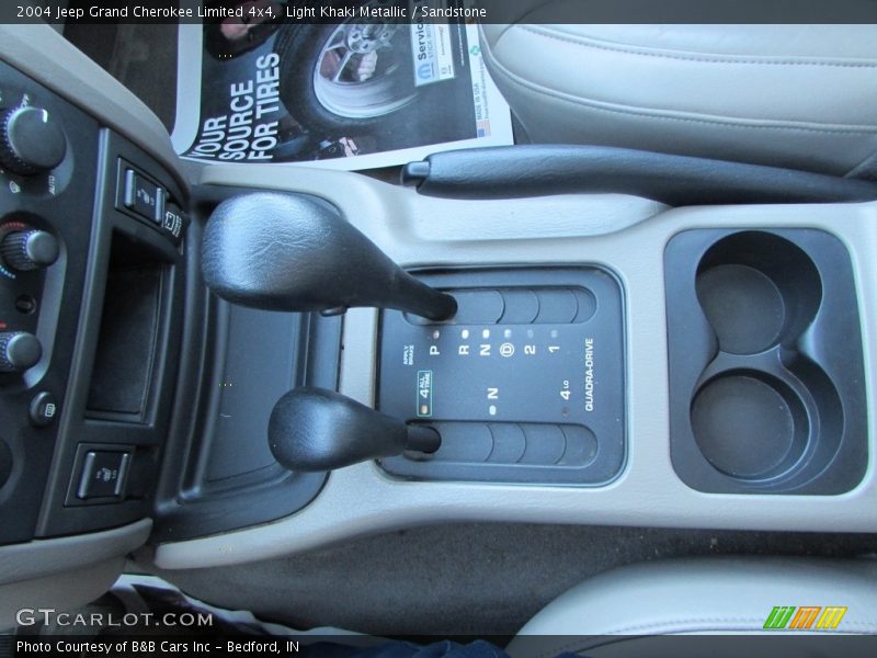 Light Khaki Metallic / Sandstone 2004 Jeep Grand Cherokee Limited 4x4