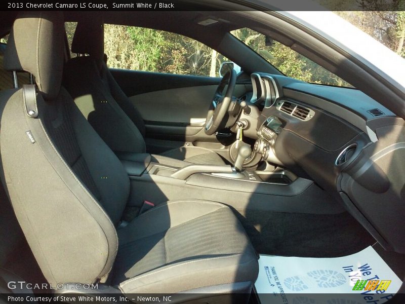 Summit White / Black 2013 Chevrolet Camaro LS Coupe