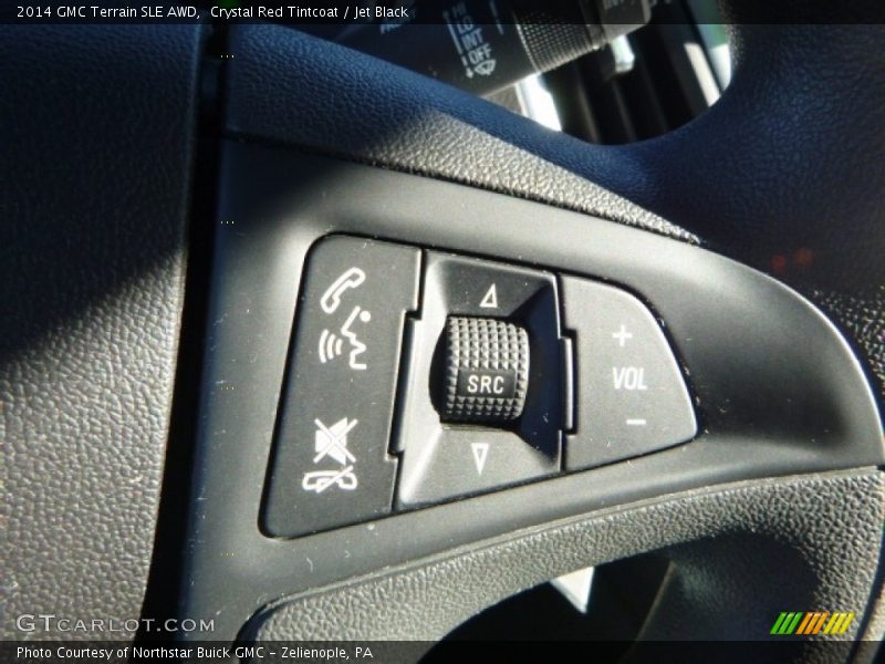Crystal Red Tintcoat / Jet Black 2014 GMC Terrain SLE AWD