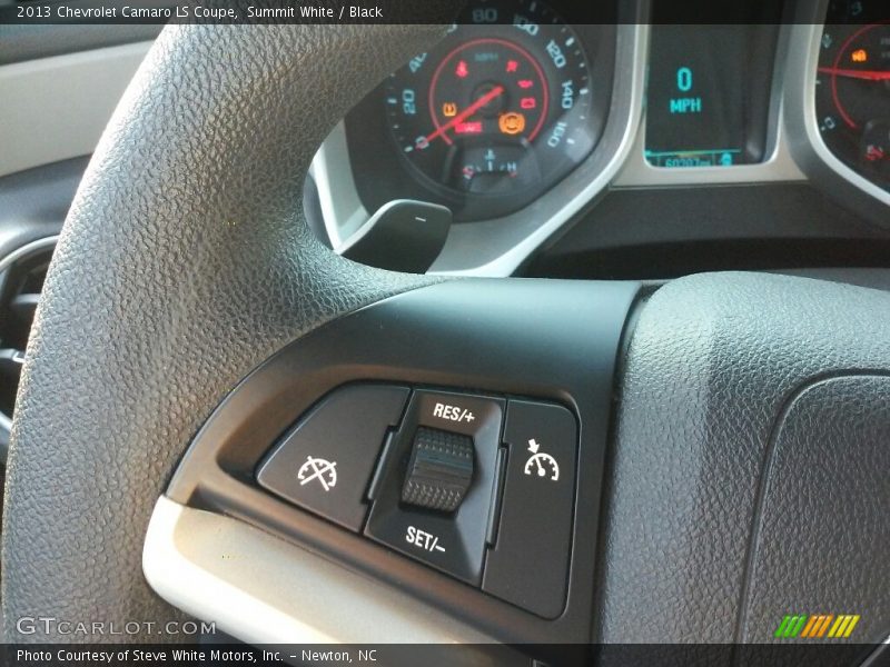 Summit White / Black 2013 Chevrolet Camaro LS Coupe