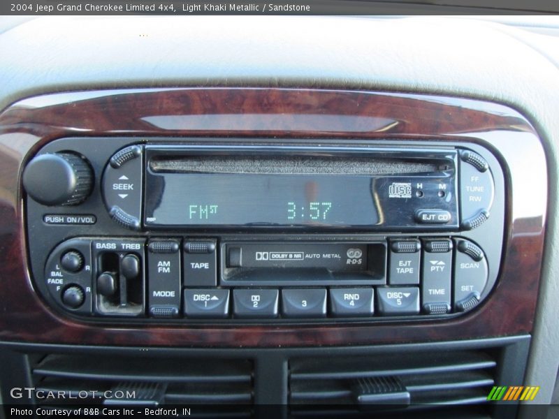 Light Khaki Metallic / Sandstone 2004 Jeep Grand Cherokee Limited 4x4