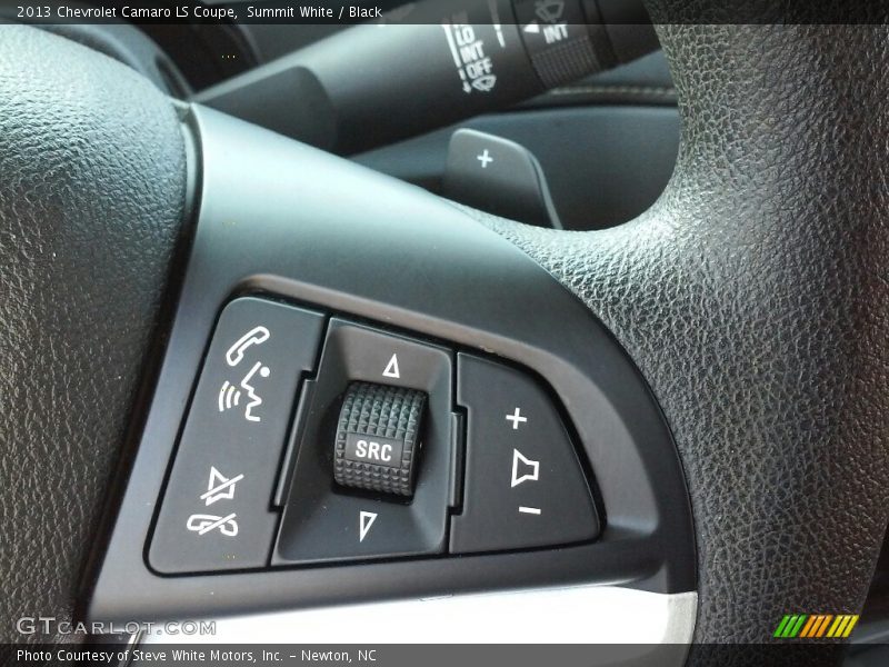 Summit White / Black 2013 Chevrolet Camaro LS Coupe