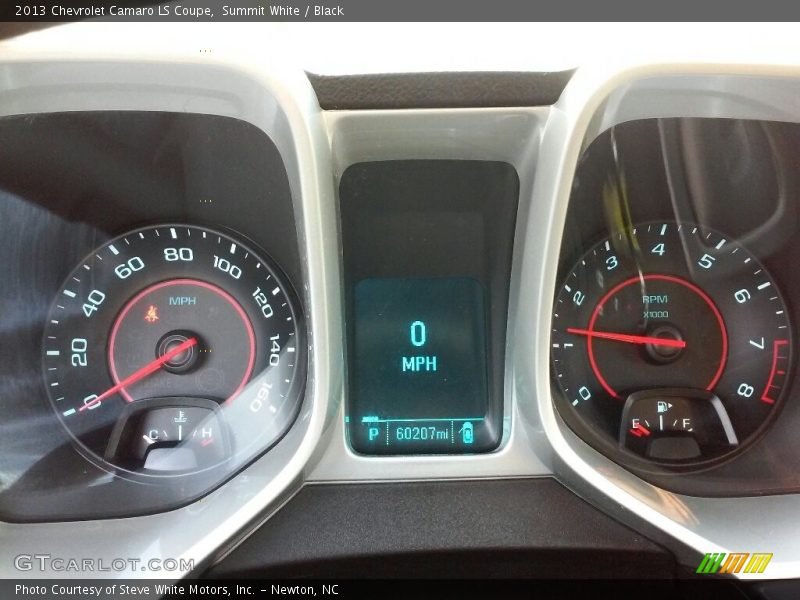 Summit White / Black 2013 Chevrolet Camaro LS Coupe