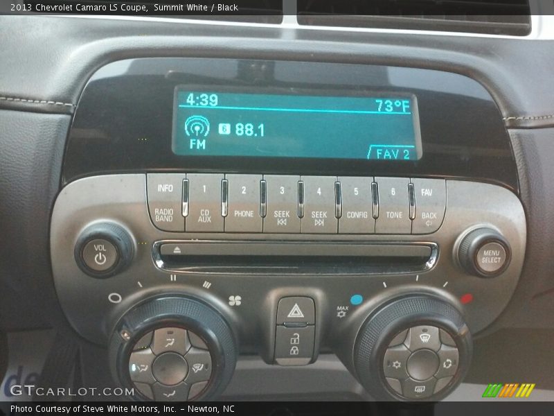 Summit White / Black 2013 Chevrolet Camaro LS Coupe