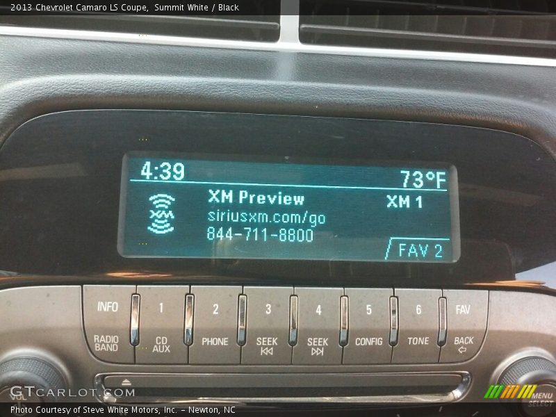 Summit White / Black 2013 Chevrolet Camaro LS Coupe