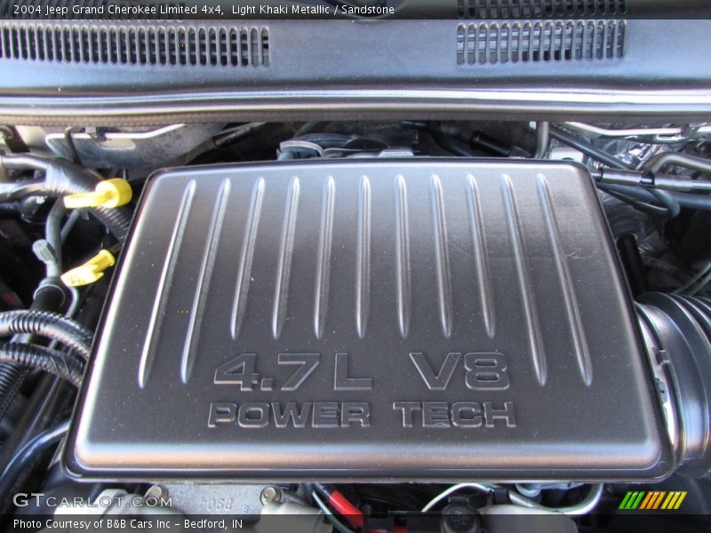 Light Khaki Metallic / Sandstone 2004 Jeep Grand Cherokee Limited 4x4