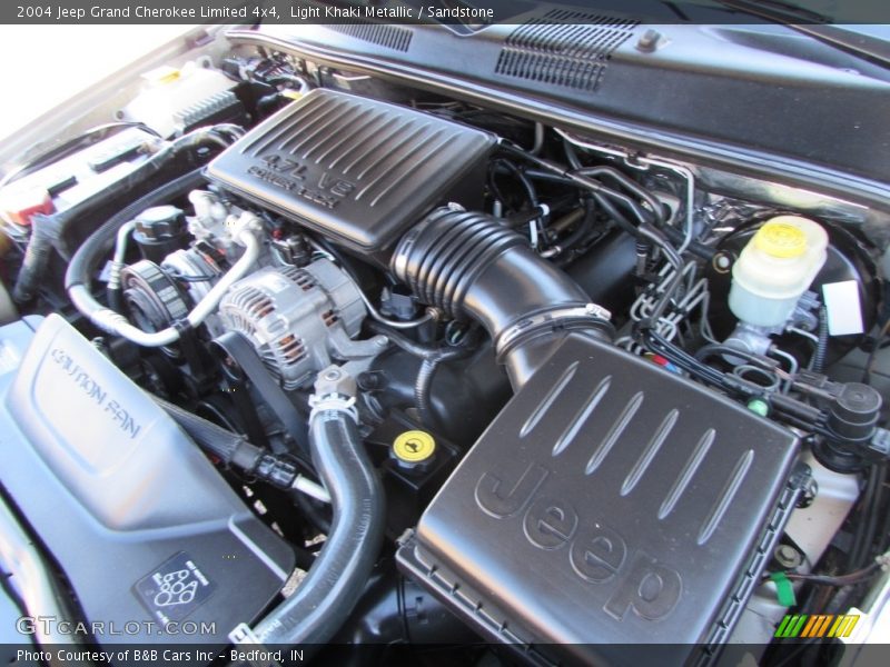Light Khaki Metallic / Sandstone 2004 Jeep Grand Cherokee Limited 4x4