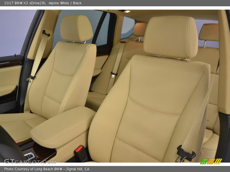 Alpine White / Black 2017 BMW X3 sDrive28i