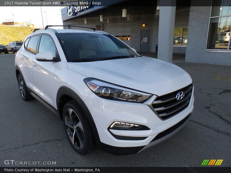 Front 3/4 View of 2017 Tucson Sport AWD