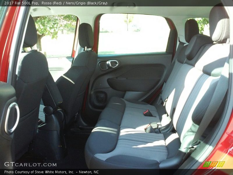 Rear Seat of 2017 500L Pop