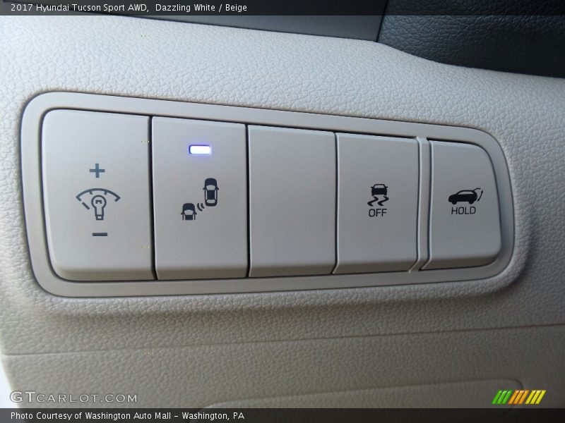Controls of 2017 Tucson Sport AWD