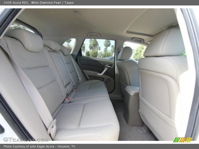 White Diamond Pearl / Taupe 2008 Acura RDX