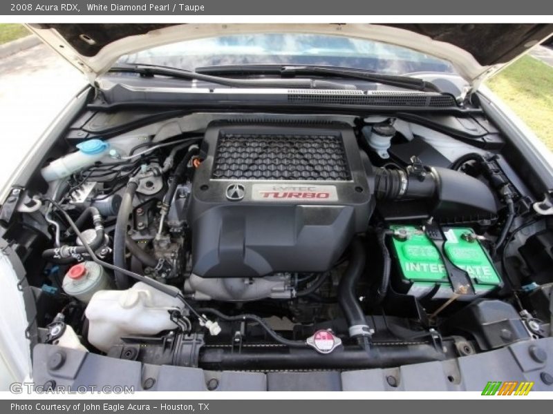 White Diamond Pearl / Taupe 2008 Acura RDX