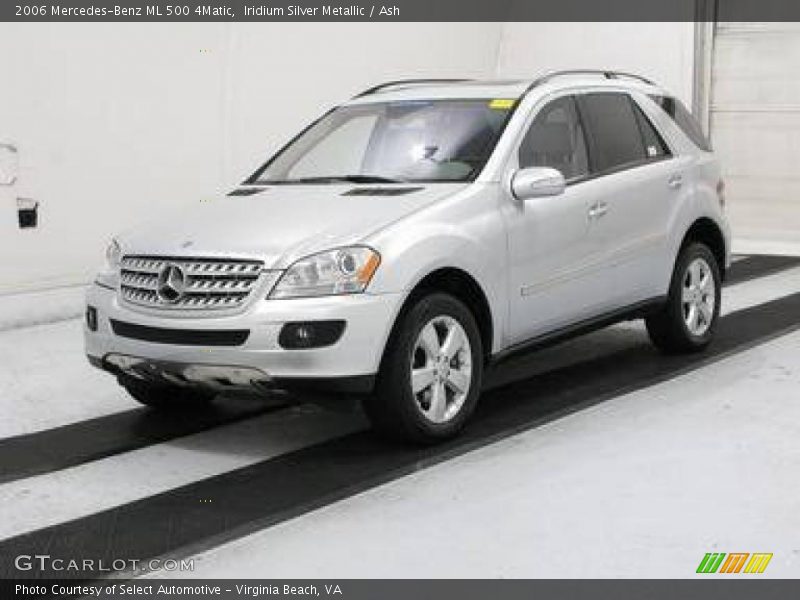 Iridium Silver Metallic / Ash 2006 Mercedes-Benz ML 500 4Matic