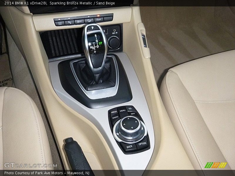 Sparkling Bronze Metallic / Sand Beige 2014 BMW X1 xDrive28i