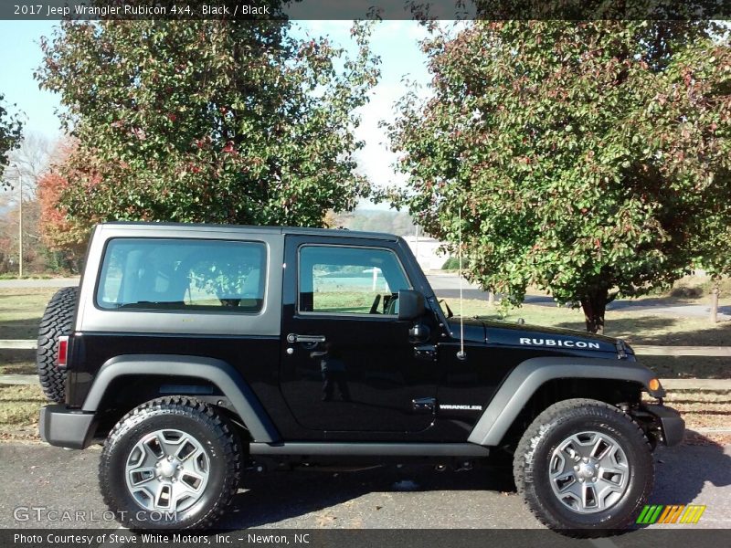 Black / Black 2017 Jeep Wrangler Rubicon 4x4