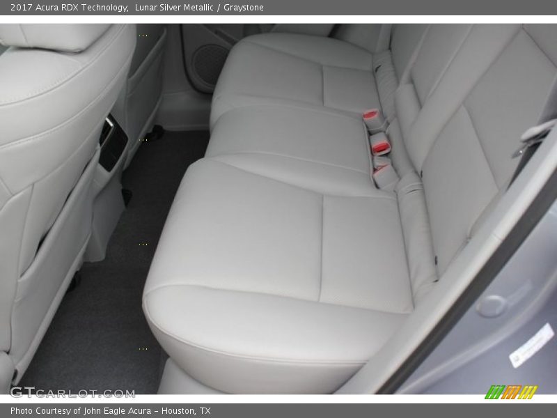 Rear Seat of 2017 RDX Technology