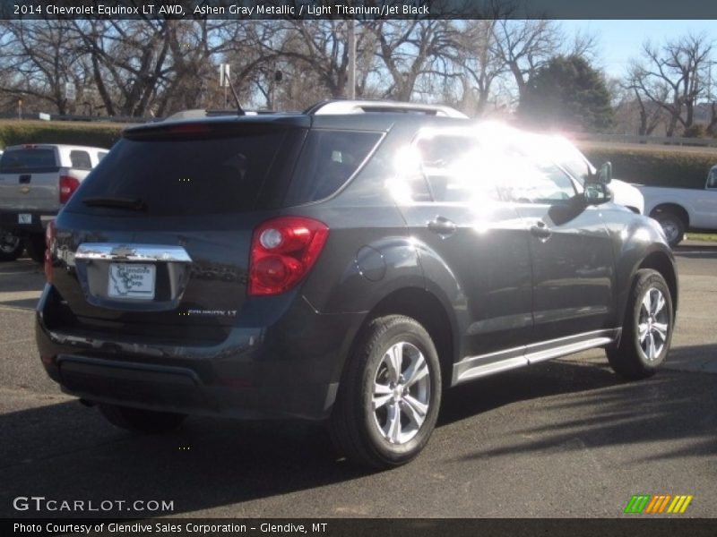 Ashen Gray Metallic / Light Titanium/Jet Black 2014 Chevrolet Equinox LT AWD