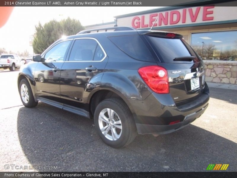 Ashen Gray Metallic / Light Titanium/Jet Black 2014 Chevrolet Equinox LT AWD