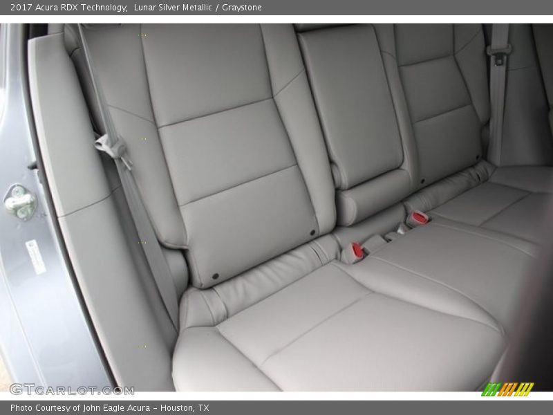 Rear Seat of 2017 RDX Technology
