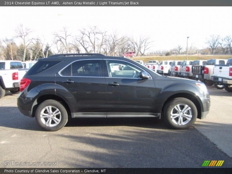 Ashen Gray Metallic / Light Titanium/Jet Black 2014 Chevrolet Equinox LT AWD