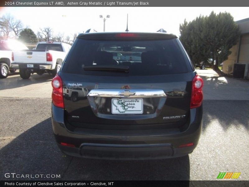 Ashen Gray Metallic / Light Titanium/Jet Black 2014 Chevrolet Equinox LT AWD