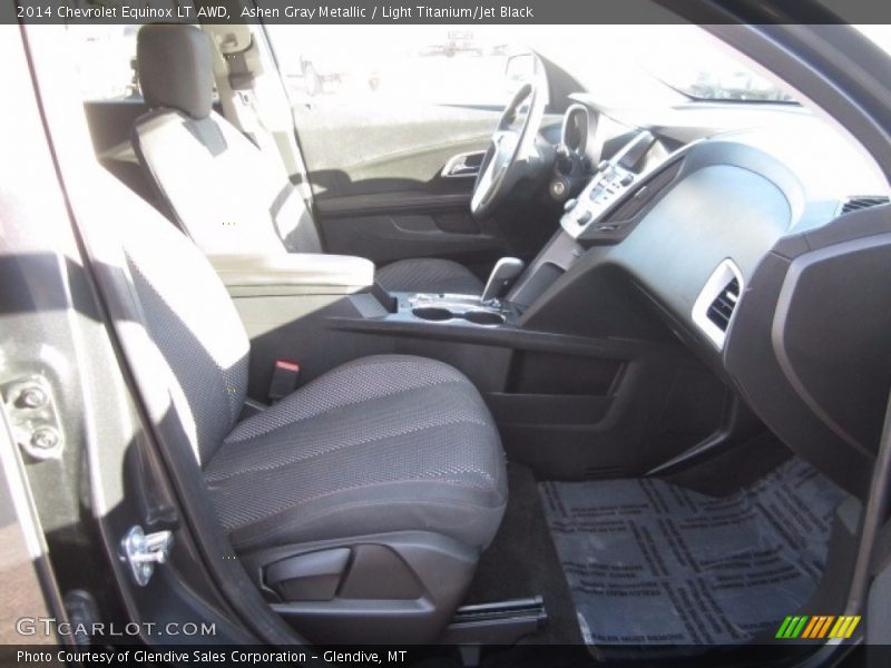 Ashen Gray Metallic / Light Titanium/Jet Black 2014 Chevrolet Equinox LT AWD