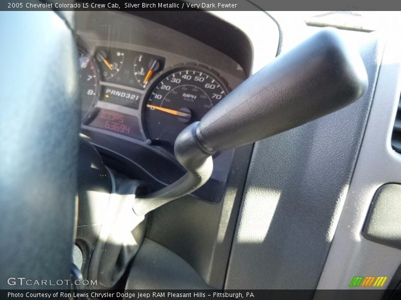 Silver Birch Metallic / Very Dark Pewter 2005 Chevrolet Colorado LS Crew Cab